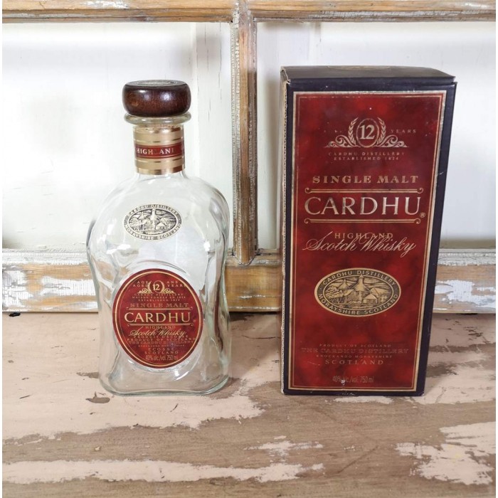 Bouteille carafe Cardhu Scotch Whisky 